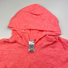 Load image into Gallery viewer, Girls Bonds, long sleeve hooded tee / top, marks on front, FUC, size 2,  