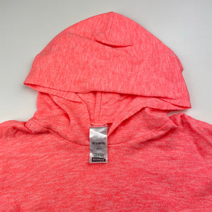 Girls Bonds, long sleeve hooded tee / top, marks on front, FUC, size 2,  