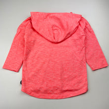Load image into Gallery viewer, Girls Bonds, long sleeve hooded tee / top, marks on front, FUC, size 2,  