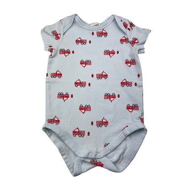 Boys Baby Berry, organic cotton blend bodysuit / romper, GUC, size 0,  