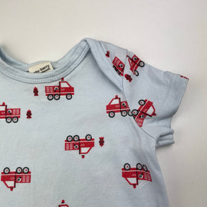 Boys Baby Berry, organic cotton blend bodysuit / romper, GUC, size 0,  