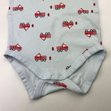 Load image into Gallery viewer, Boys Baby Berry, organic cotton blend bodysuit / romper, GUC, size 0,  