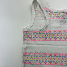 Load image into Gallery viewer, Girls Osh Kosh, cotton singlet / tank top, FUC, size 0,  