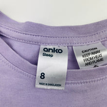Load image into Gallery viewer, Girls Anko, cotton pyjama top, unicorn, EUC, size 8,  