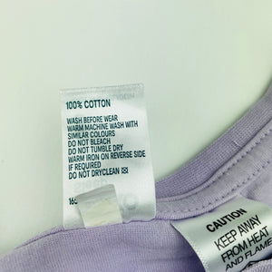 Girls Anko, cotton pyjama top, unicorn, EUC, size 8,  