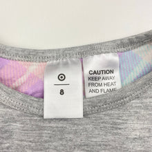 Load image into Gallery viewer, Girls Target, long sleeve pyjama top, rabbit, EUC, size 8,  
