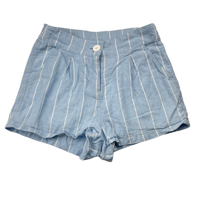 Girls Country Road, cotton lined linen blend shorts, adjustable, GUC, size 8,  