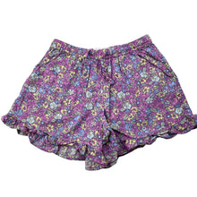 Load image into Gallery viewer, Girls Cotton On, floral cotton / linen shorts, elasticated, EUC, size 5,  
