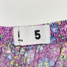 Load image into Gallery viewer, Girls Cotton On, floral cotton / linen shorts, elasticated, EUC, size 5,  