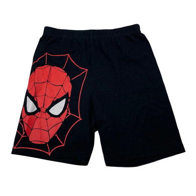 Boys Marvel, Spiderman pyjama shorts, elasticated, GUC, size 6,  