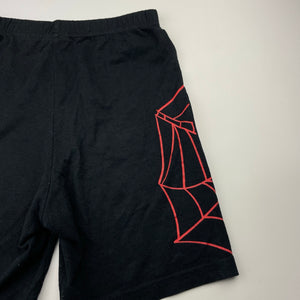Boys Marvel, Spiderman pyjama shorts, elasticated, GUC, size 6,  