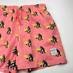 Boys Mosmann, lined board shorts, elasticated, FUC, size 8-9,  