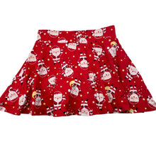Load image into Gallery viewer, Girls Anko, cotton Christmas skirt, built-in shorts, EUC, size 4,  