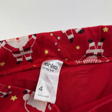 Load image into Gallery viewer, Girls Anko, cotton Christmas skirt, built-in shorts, EUC, size 4,  