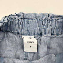 Load image into Gallery viewer, Girls Target, blue lyocell shorts, elasticated, EUC, size 5,  