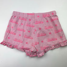 Load image into Gallery viewer, Girls Cotton On, Barbie stretchy pyjama shorts, elasticated, GUC, size 7,  
