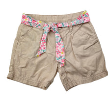 Load image into Gallery viewer, Girls H&amp;M, lightweight cotton shorts, adjustable, EUC, size 5,  