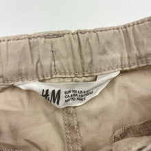 Load image into Gallery viewer, Girls H&amp;M, lightweight cotton shorts, adjustable, EUC, size 5,  