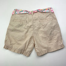Load image into Gallery viewer, Girls H&amp;M, lightweight cotton shorts, adjustable, EUC, size 5,  