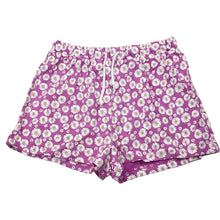 Load image into Gallery viewer, Girls Mango, floral cotton shorts, elasticated, EUC, size 14,  