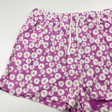 Load image into Gallery viewer, Girls Mango, floral cotton shorts, elasticated, EUC, size 14,  