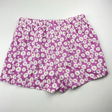 Load image into Gallery viewer, Girls Mango, floral cotton shorts, elasticated, EUC, size 14,  