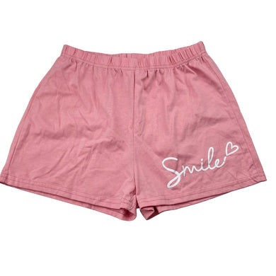 Girls SHEIN, pink pyjama shorts, elasticated, EUC, size 12,  