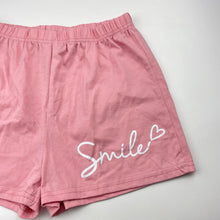 Load image into Gallery viewer, Girls SHEIN, pink pyjama shorts, elasticated, EUC, size 12,  