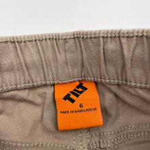 Load image into Gallery viewer, Boys Tilt, stretch cotton shorts, elasticated, EUC, size 6,  