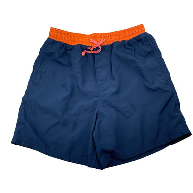 Boys navy, lined lightweight board shorts, elasticated, GUC, size 8,  