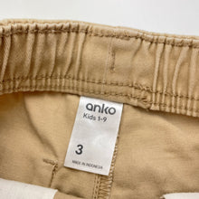 Load image into Gallery viewer, Boys Anko, stretch cotton shorts, elasticated, FUC, size 3,  