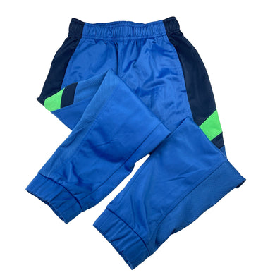 Boys Athletic Works, blue track pants, elasticated, inside leg: 51.5cm, GUC, size 8,  