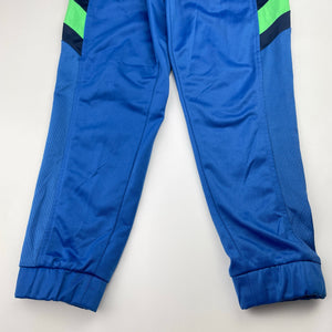 Boys Athletic Works, blue track pants, elasticated, inside leg: 51.5cm, GUC, size 8,  