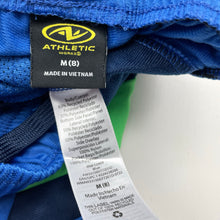 Load image into Gallery viewer, Boys Athletic Works, blue track pants, elasticated, inside leg: 51.5cm, GUC, size 8,  