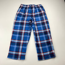 Load image into Gallery viewer, Boys Carter&#39;s, checked fleece pyjama pants / bottoms, GUC, size 4,  