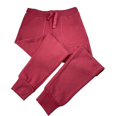 Girls Anko, fleece lined track pants, elasticated, Inside leg: 56.5cm, GUC, size 10,  