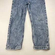 Load image into Gallery viewer, Boys Cotton On, blue denim jeans, adjustable, inside leg: 42.5cm, FUC, size 6,  