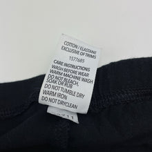 Load image into Gallery viewer, Girls Brilliant Basics, black leggings, inside leg: 40cm, GUC, size 5,  