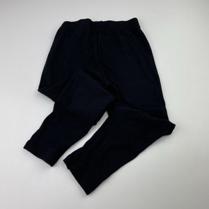 Unisex Uniqlo, HEATTECH ultra warm lighweight pants, elasticated, inside leg: 40cm, GUC, size 3-4,  