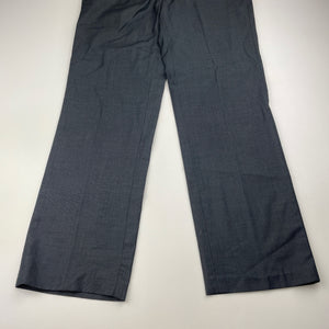 Boys Jacob & Co, dark grey suit/formal pants, adjustable, inside leg: 56.5cm, EUC, size 9,  