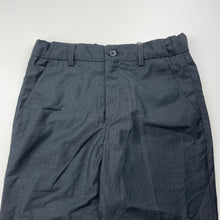 Load image into Gallery viewer, Boys Jacob &amp; Co, dark grey suit/formal pants, adjustable, inside leg: 56.5cm, EUC, size 9,  