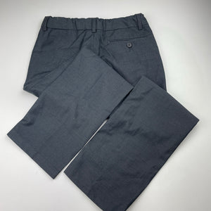 Boys Jacob & Co, dark grey suit/formal pants, adjustable, inside leg: 56.5cm, EUC, size 9,  