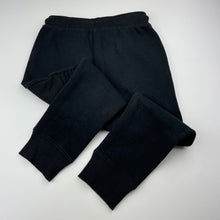 Load image into Gallery viewer, Boys Anko, black fleece-lined track pants, inside leg: 41cm, GUC, size 5,  