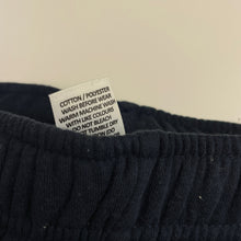 Load image into Gallery viewer, Unisex Target, navy fleece-lined school track pants, inside leg: 61cm, EUC, size 7-8,  