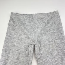 Load image into Gallery viewer, Girls Target, grey marle stretchy leggings, inside leg: 32cm, EUC, size 3,  