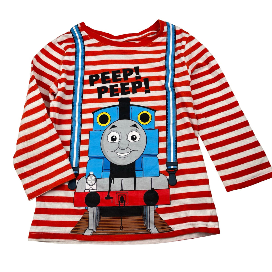 Boys Thomas & Friends, cotton long sleeve tee / top, GUC, size 4,  