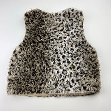 Load image into Gallery viewer, Girls Witchery, lined, zip-up faux fur vest, GUC, size 5-6,  