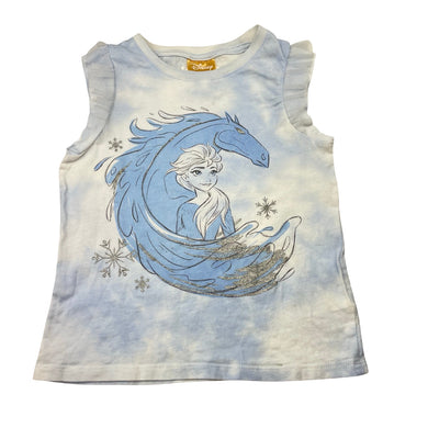 Girls Cotton On, Disney Frozen Elsa cotton tee / top, GUC, size 6,  