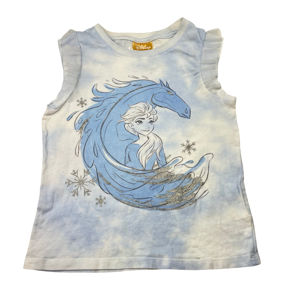 Girls Cotton On, Disney Frozen Elsa cotton tee / top, GUC, size 6,  