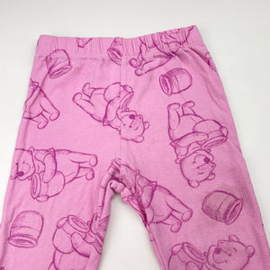 Girls Disney, Winnie the Pooh stretchy pyjama pants / bottoms, FUC, size 1,  